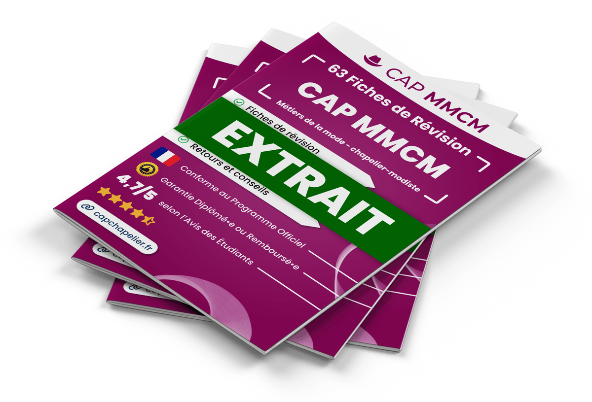 Extrait Fiches Révision gratuites CAP MMCM